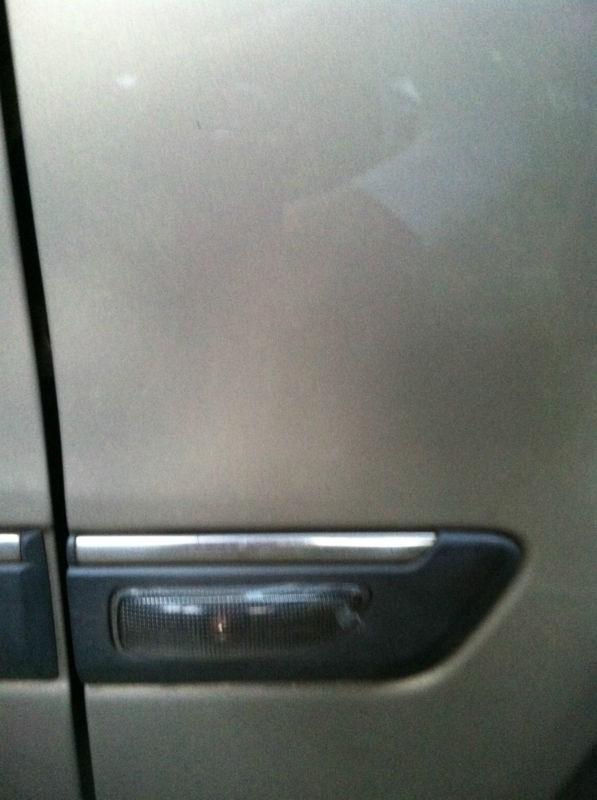 99 00 01 02 03 volvo s80 right fender side turn light signal with moulding (oem)