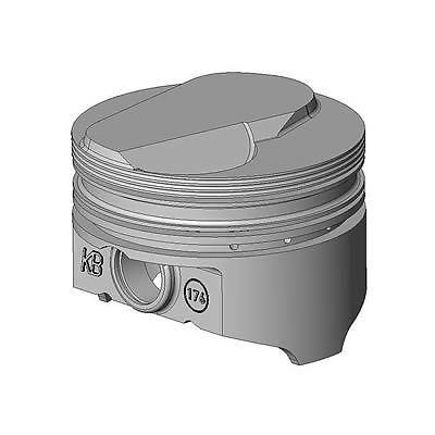 Keith black pistons hypereutectic dome 4.280" bore chevy set of 8 kb176-030