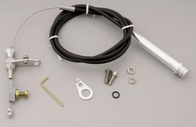 Lokar automatic transmission kickdown kit carburetor black cable gm 700r4 kit