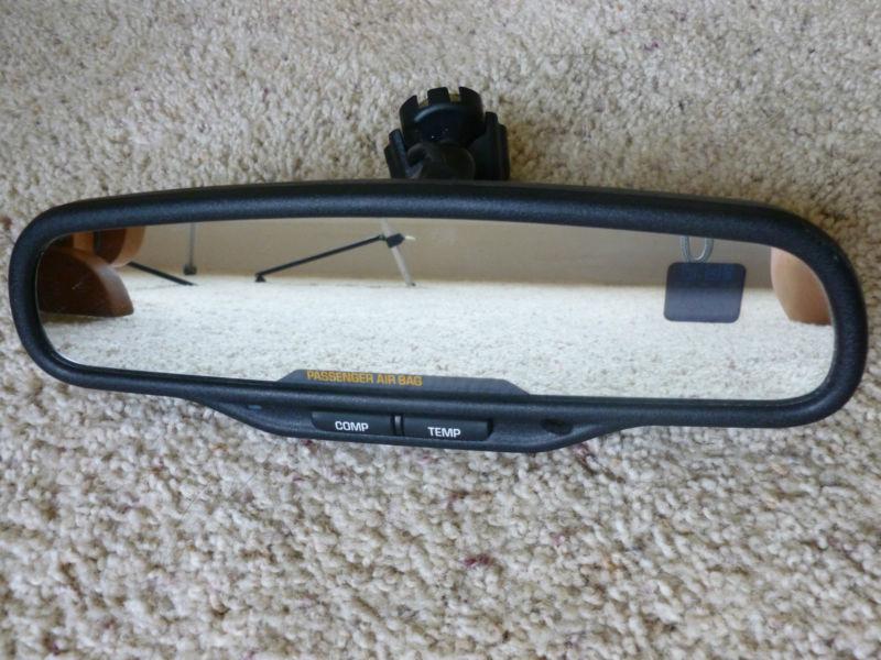 00-06 chevrolet suburban yukon tahoe escalade rear view mirror oem 015322 