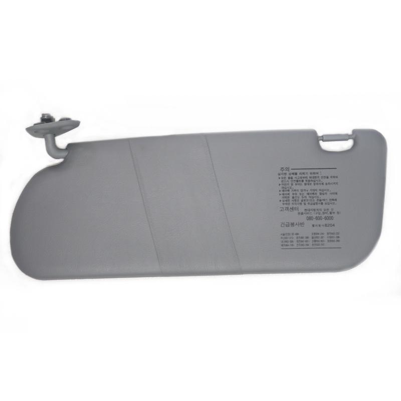 Oem genuine parts interior sun visor (left,gray) for hyundai 2002-2005 ef sonata