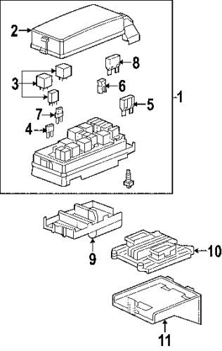 Chevrolet 12135037 genuine oem factory original diode