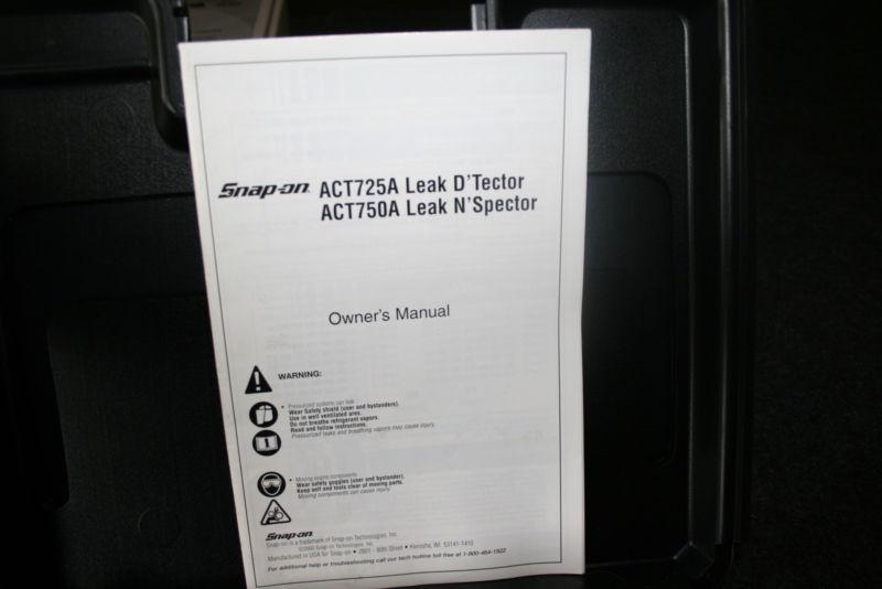 SNAP ON Leak-N'Spector Refrigerant Leak Detector ACT750A, US $79.99, image 5