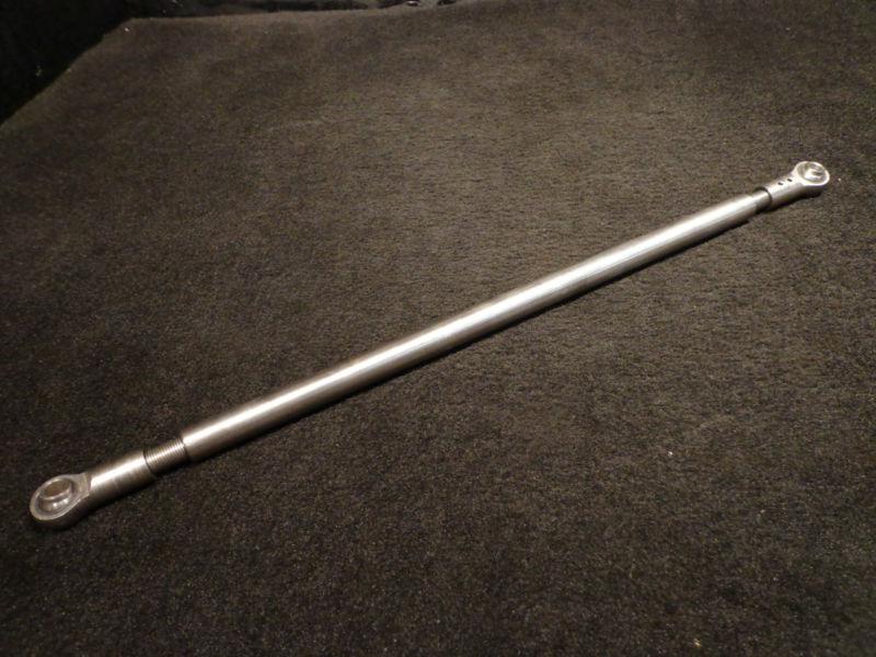  stainless boat hydraulic steering tiebar adjustable approx 18 3/4"-19 3/8" #1