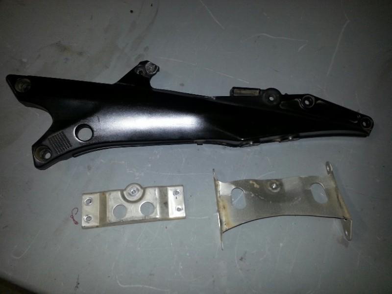 2009 suzuki gsxr 600 750 left subframe sub frame oem nice 08 09