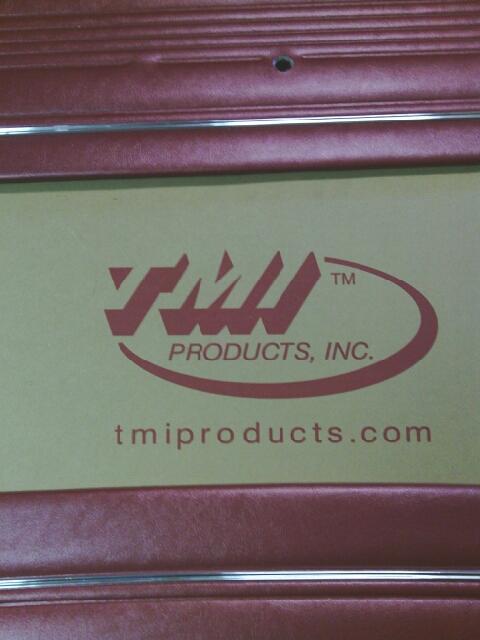 1967 Ford Mustang STANDARD Door Panels DARK RED, US $44.95, image 2