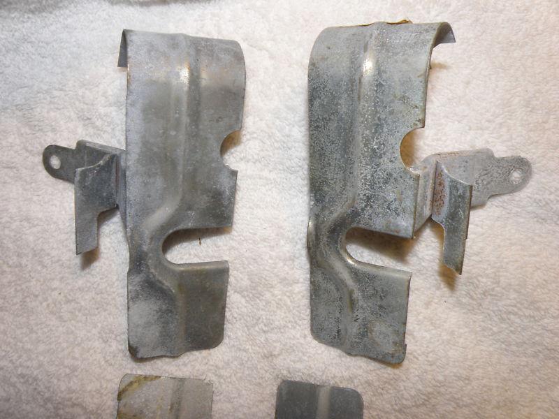 OEM NOS *GM#3917663 & 3917664 **SB V-8 ***PLUG HEAT SHIELDING SET ****1957-72, US $20.00, image 5