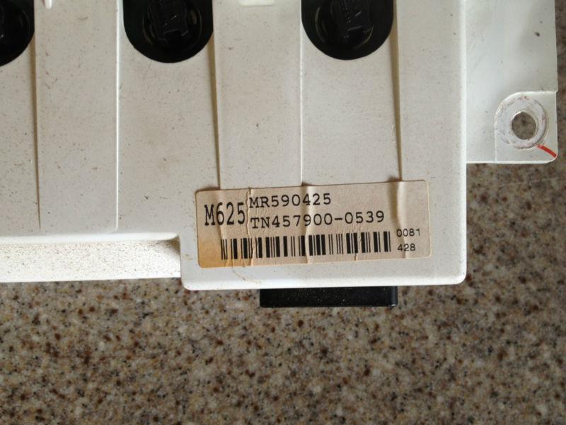 2001 Eclipse GT clock stereo display unit, US $7.99, image 2