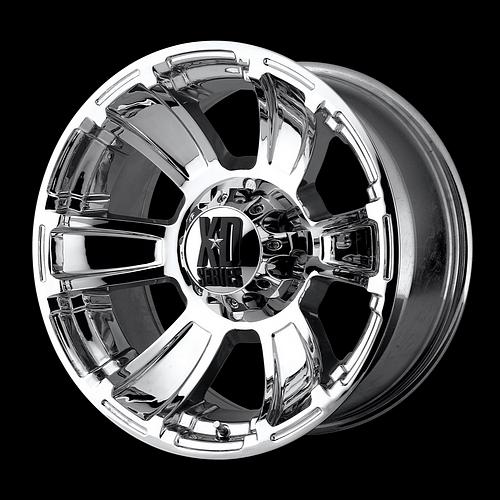17" x 9" xd revolver xd796 chrome wheels rims 17 inch 6 8 lug
