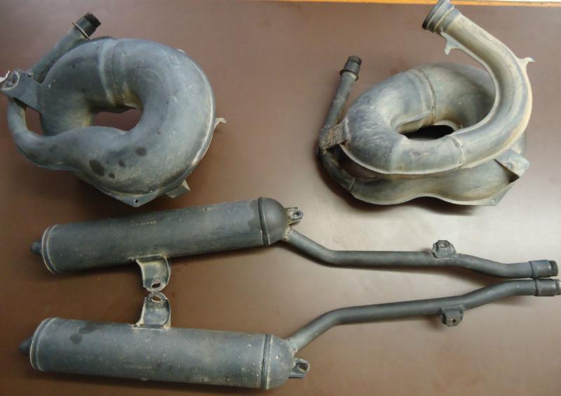 Banshee stock exhaust system