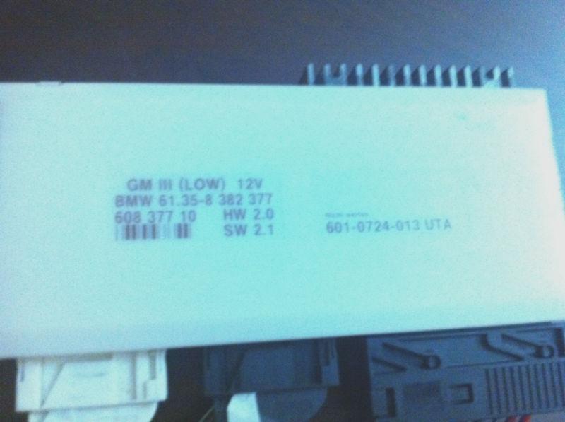 BMW E39 E38 BMW GM General Module Relay 528i 540i 740i part# 61358382377, US $43.22, image 2