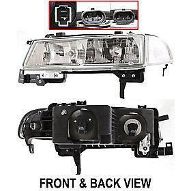 New headlight headlamp assembly drivers left side w/bulb