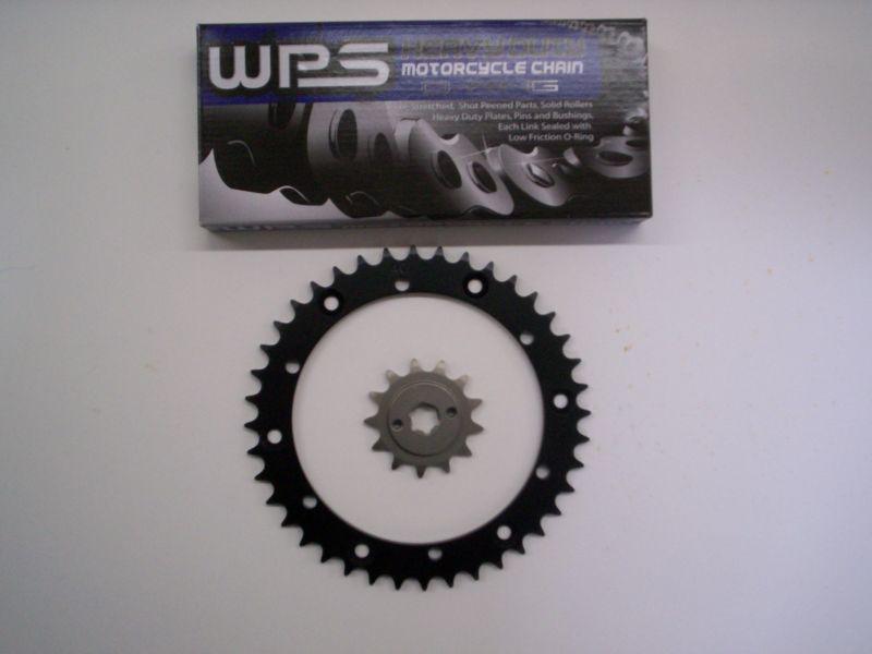 Yamaha blaster sprocket & o-ring chain set 13/40 1988 1989 1990 1991 - 2006 blk