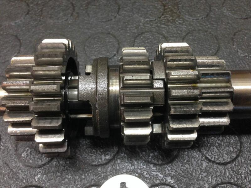 1980-1981 Yamaha YZ250 Transmission Main Shaft YZ 250 Trans Tranny Gears, US $70.00, image 2
