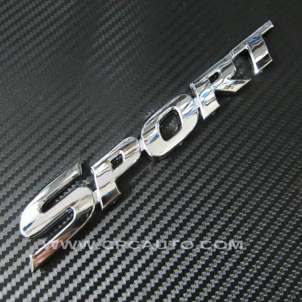 Car truck chrome badge emblem sticker side sport for toyota highlander 