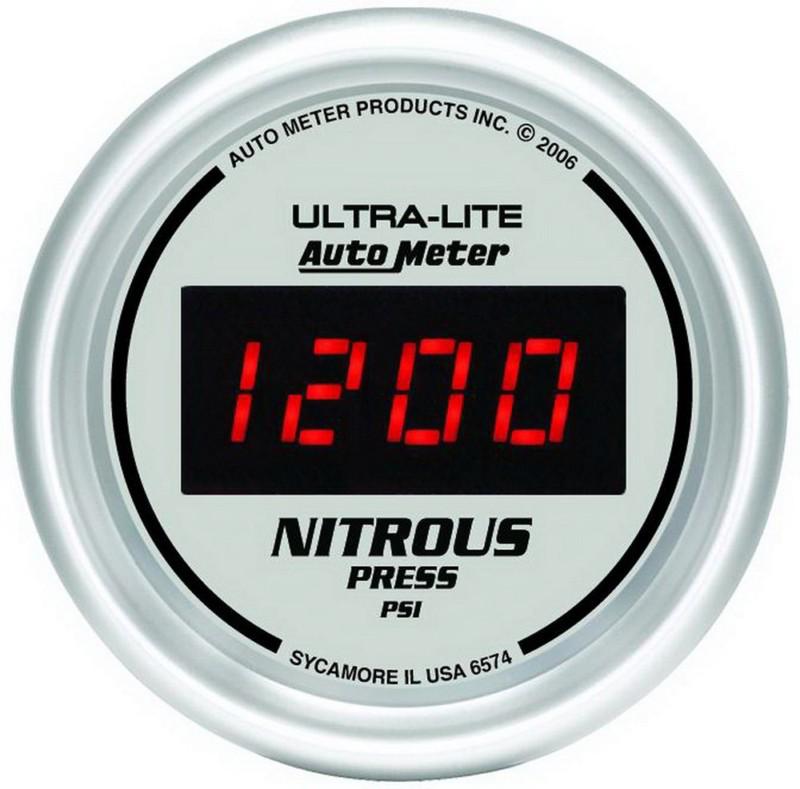 Auto meter 6574 ultra-lite digital series gauges 0-2,000 psi, 2 1/16" -  atm6574
