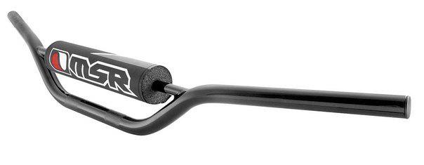 Msr profile handlebar carbon steel black for yamaha yz high
