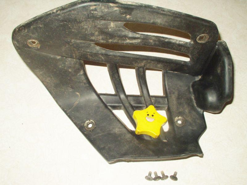 Footwell guard plastic rh 2004 04 yamaha raptor 660 r  y53 #2