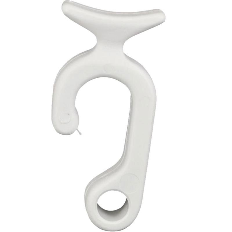 Attwood fender rail mount clip - white
