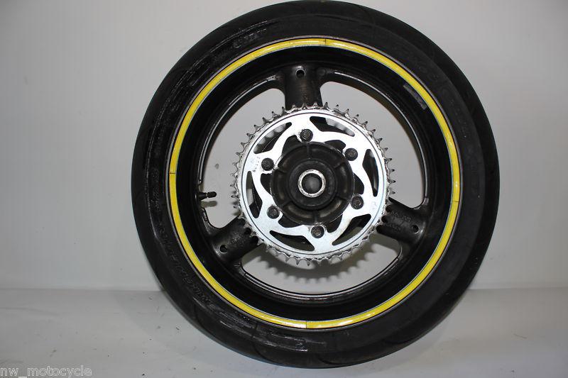 Suzuki gsxr  600 750 srad gsxr600 gsx-r rear wheel rim rotor n 97 98 99 00 sn