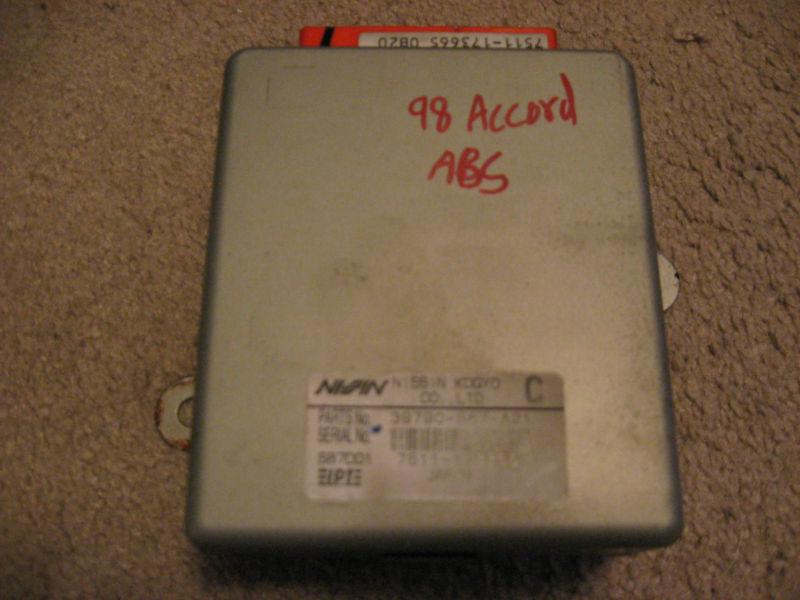 98 honda accord abs computer 