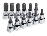 Sk 19706 12 piece hex set 3/8" drive