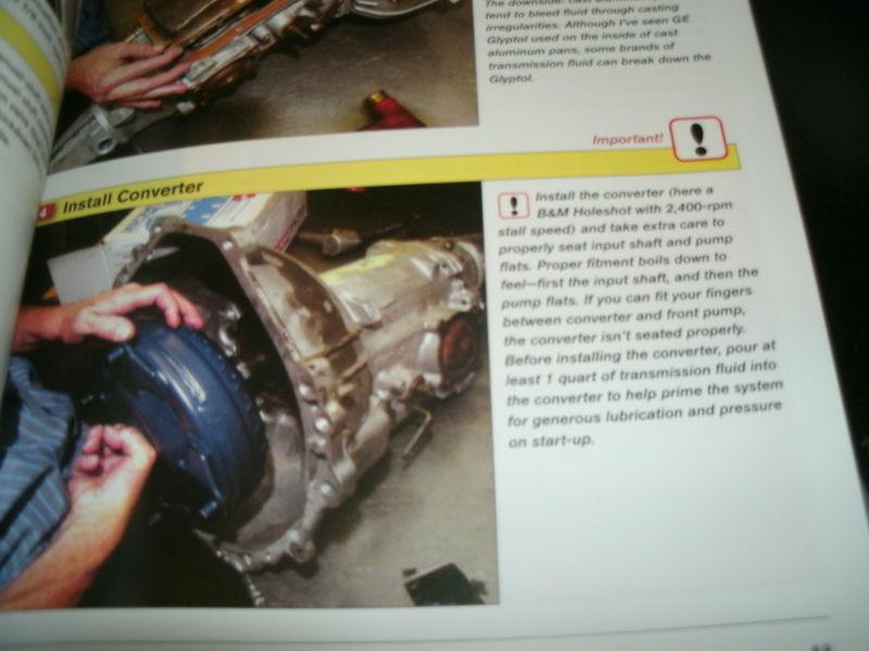 Purchase FORD HOW TO REBUILD AND MODIFY FORD C4 C6 AUTOMATIC TRANSMISSIONS MANUAL BOOK in