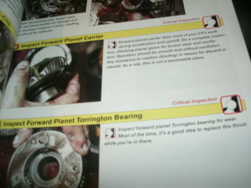 Purchase FORD HOW TO REBUILD AND MODIFY FORD C4 C6 AUTOMATIC TRANSMISSIONS MANUAL BOOK in