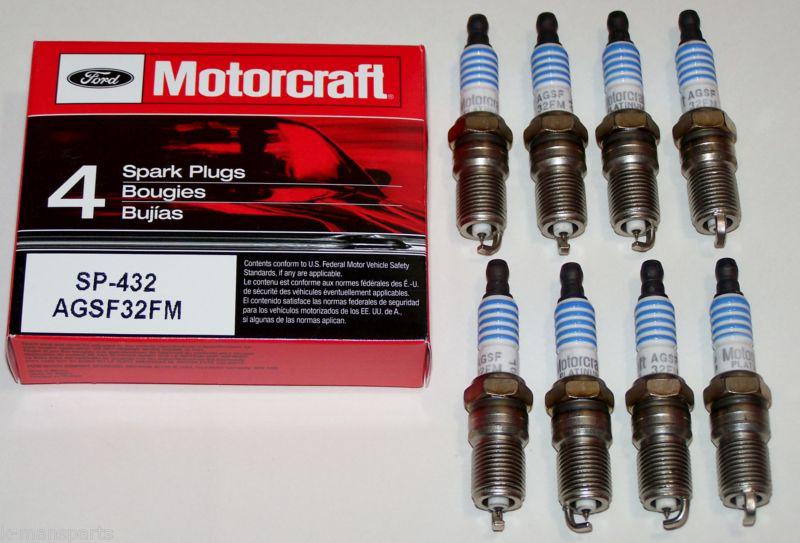 Purchase Ford Motorcraft Platinum Spark Plugs 46 Mustang F 150 Agsf 32