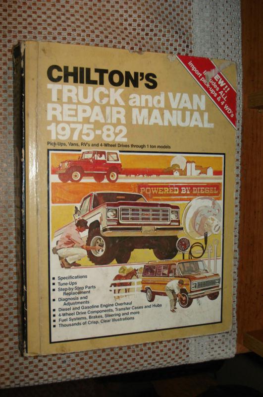 1975-1982 truck service manual shop book scout red express chevy ford dodge 78 9