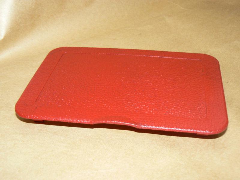 Mercedes sl w107 fuse panel cover 450 380 560 slc 107 450sl 380sl 560sl 450slc