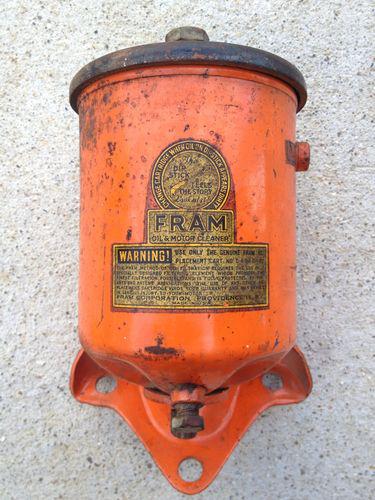 Nos fram f-485w oil filter 1940's case tractor ford flathead v-8 rat rod