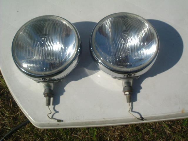 Marchal 709 driving lights, spot lights, vintage extralights