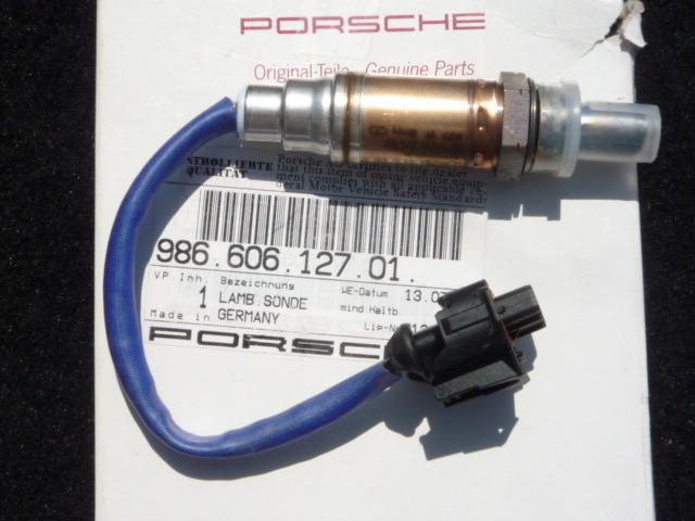 O2 oxygen sensor 100% genuine porsche (no chinese) before starter catalyst front