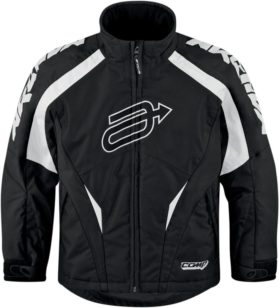 Arctiva comp 7 black youth kids insulated snowmobile jacket snow mobile