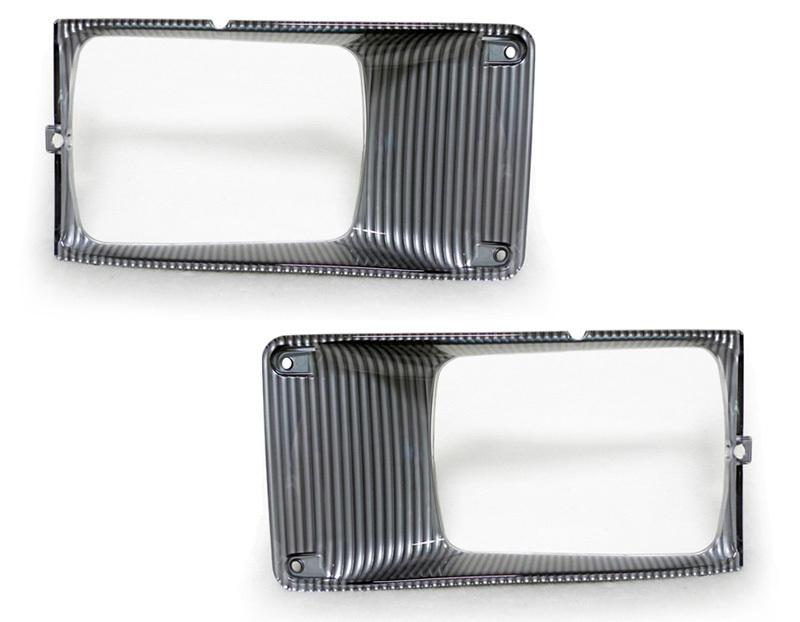 95-04 international truck 3800/4700/4800/4900/8100/8200 headlights bezel pair