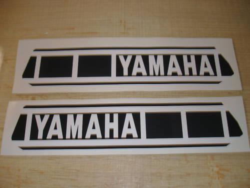 1977-1978  yamaha yz 400 gas tank decal set. ahrma