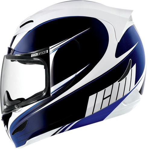 Icon airmada salient helmet blue xx-small new 2xs