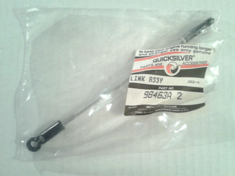 #98463a 2 mercury marine throttle link assembly  new 