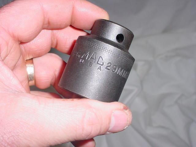 New! mac tools 29mm 29 mmr impact socket 1/2 drive 6 point cheapest on ebay!