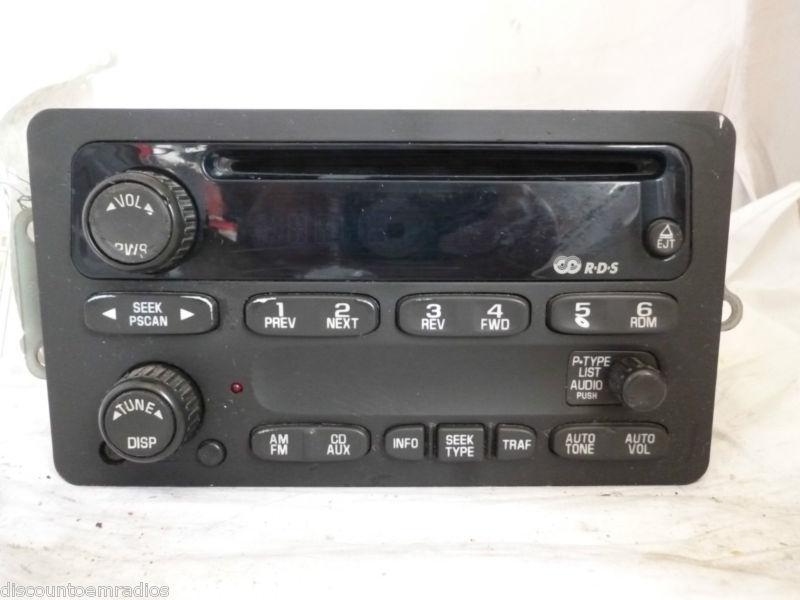 00-01 Chevrolet GMC Impala Monte Carlo Malibu Venture RDS Radio CD 10310456 **, US $135.00, image 2