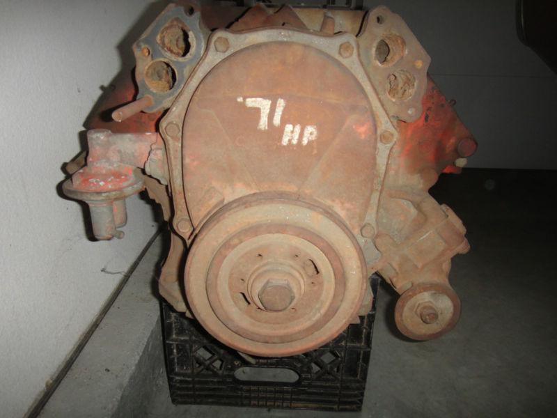 1971 383 hp short block engine - 906 cylinder heads - roadrunner gtx charger 440