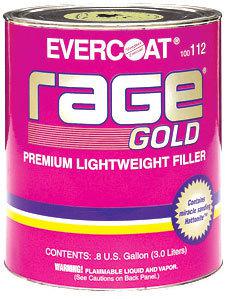 Evercoat rage gold auto body filler 0.8 gallon