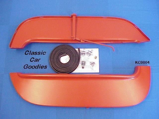 1955 chevy fender skirts. classic show new metal pair!