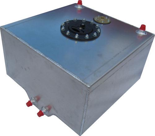 10 gallon rci fuel cell gas tank alum heavy duty street racing  new 2100as