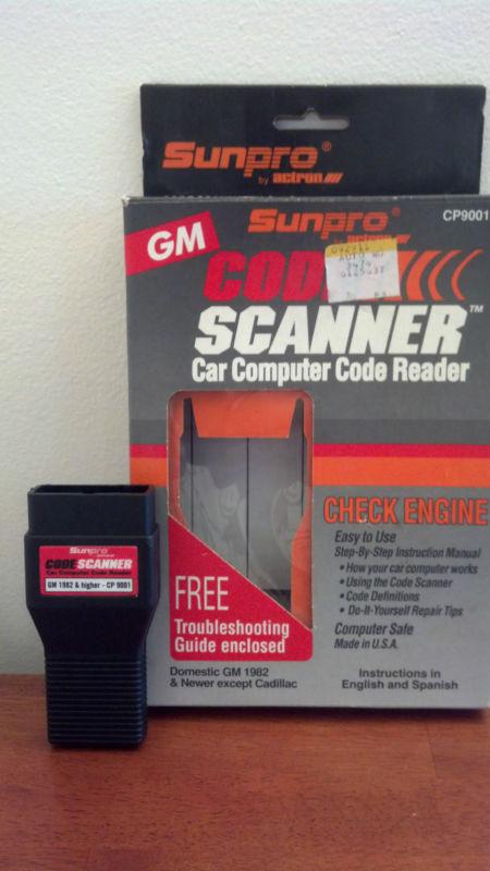 Gm sunpro code scanner, 1982 & newer - new in box