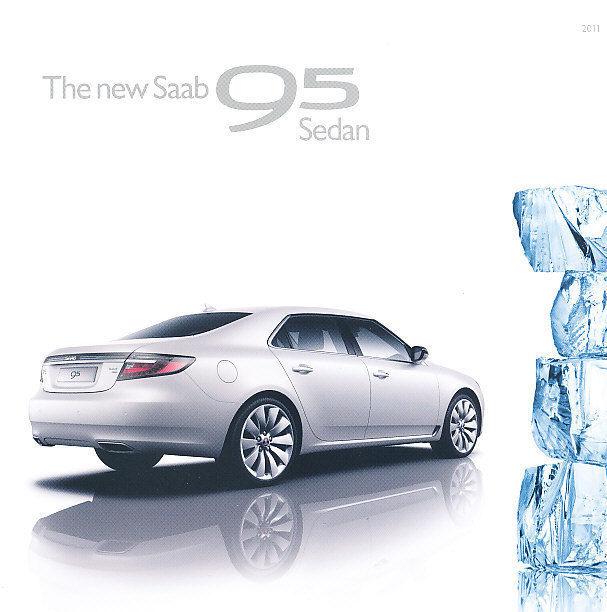 2011 saab 9-5 95 sedan 64-page sales brochure book - turbo xwd aero x