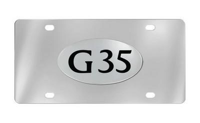 Infiniti genuine license plate factory custom accessory for g35 style 1