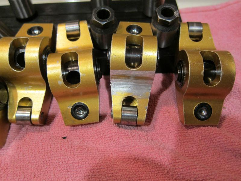 Buy Brodix 8 ported small block chevy heads complete rockers, stud