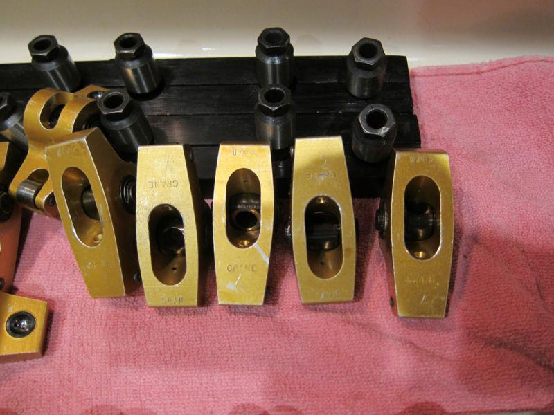 Buy Brodix 8 ported small block chevy heads complete rockers, stud